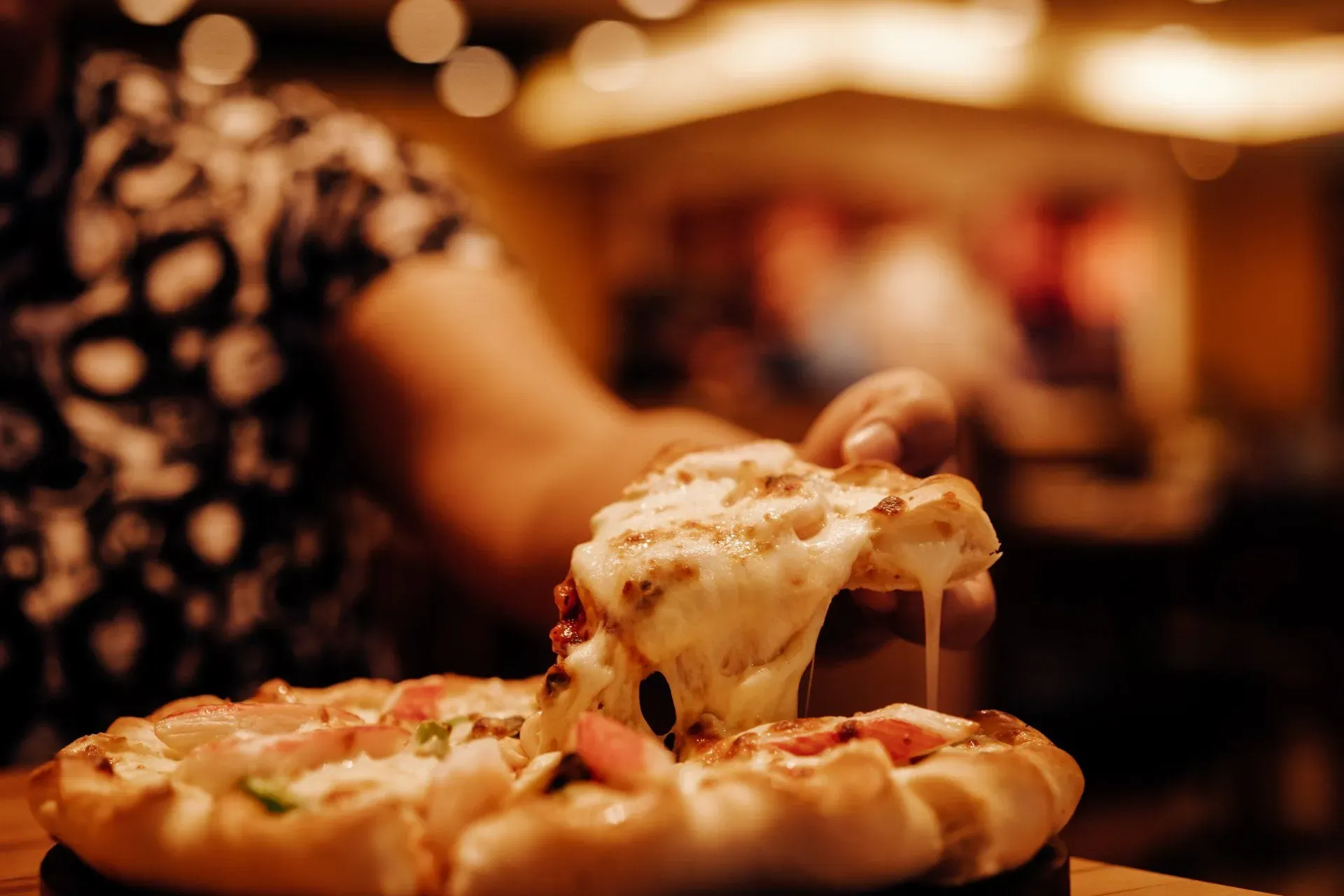 Corn-dough pizzas